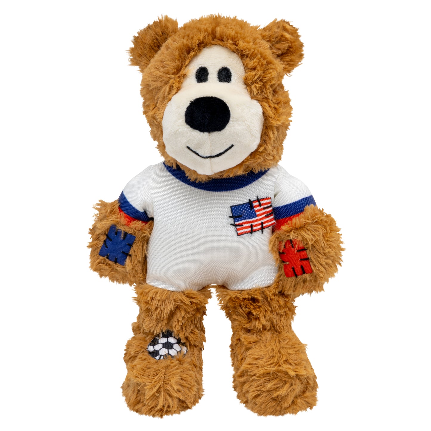 KONG Wild Sports Bear Soft Dog Play Toy Medium - USA