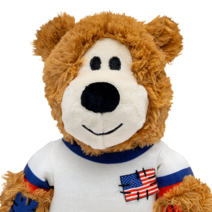 KONG Wild Sports Bear Soft Dog Play Toy Medium - USA