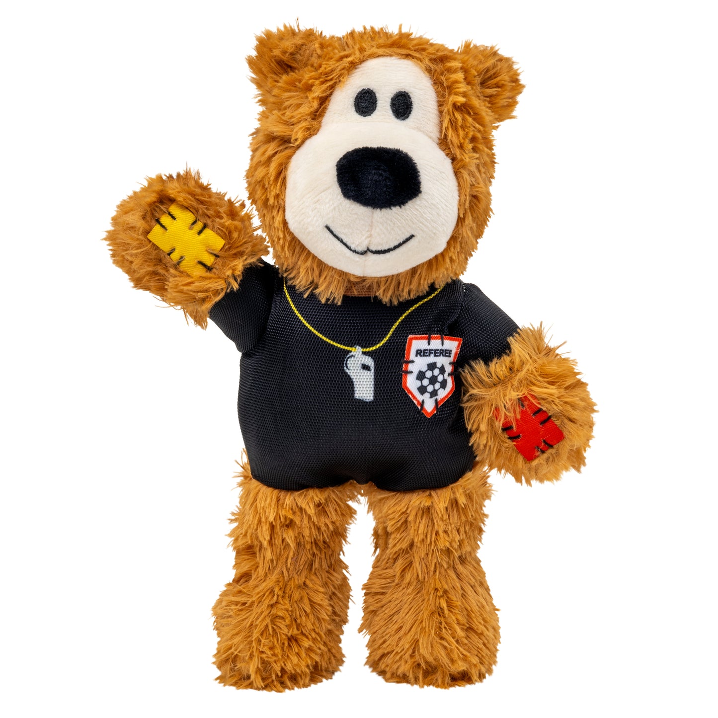 KONG Wild Sports Bear Soft Dog Play Toy Medium - Referee