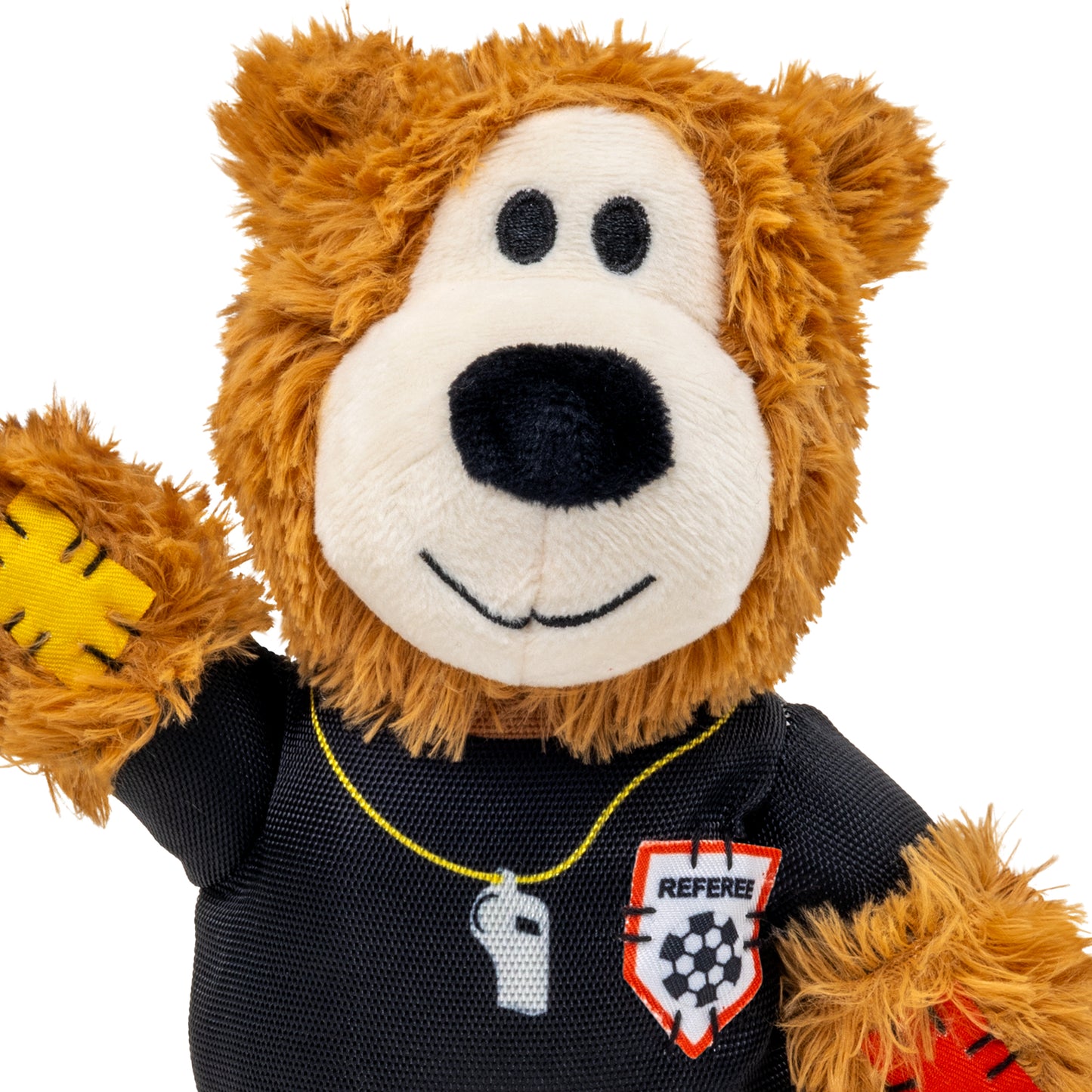 KONG Wild Sports Bear Soft Dog Play Toy Medium - Referee