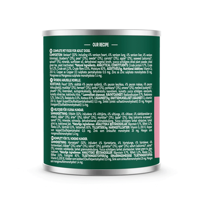 Natures Menu Country Hunter Venison Can 600g