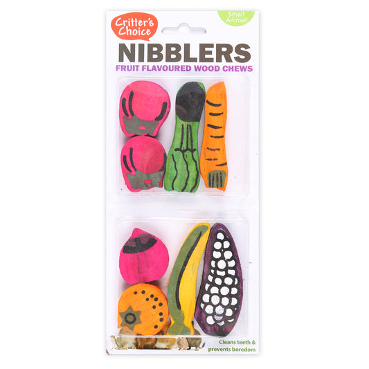 Critter's Choice Nibblers Twin Pack Wood Chews