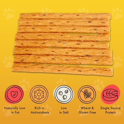 Pet Munchies Chicken Sticks With Blueberry 80g