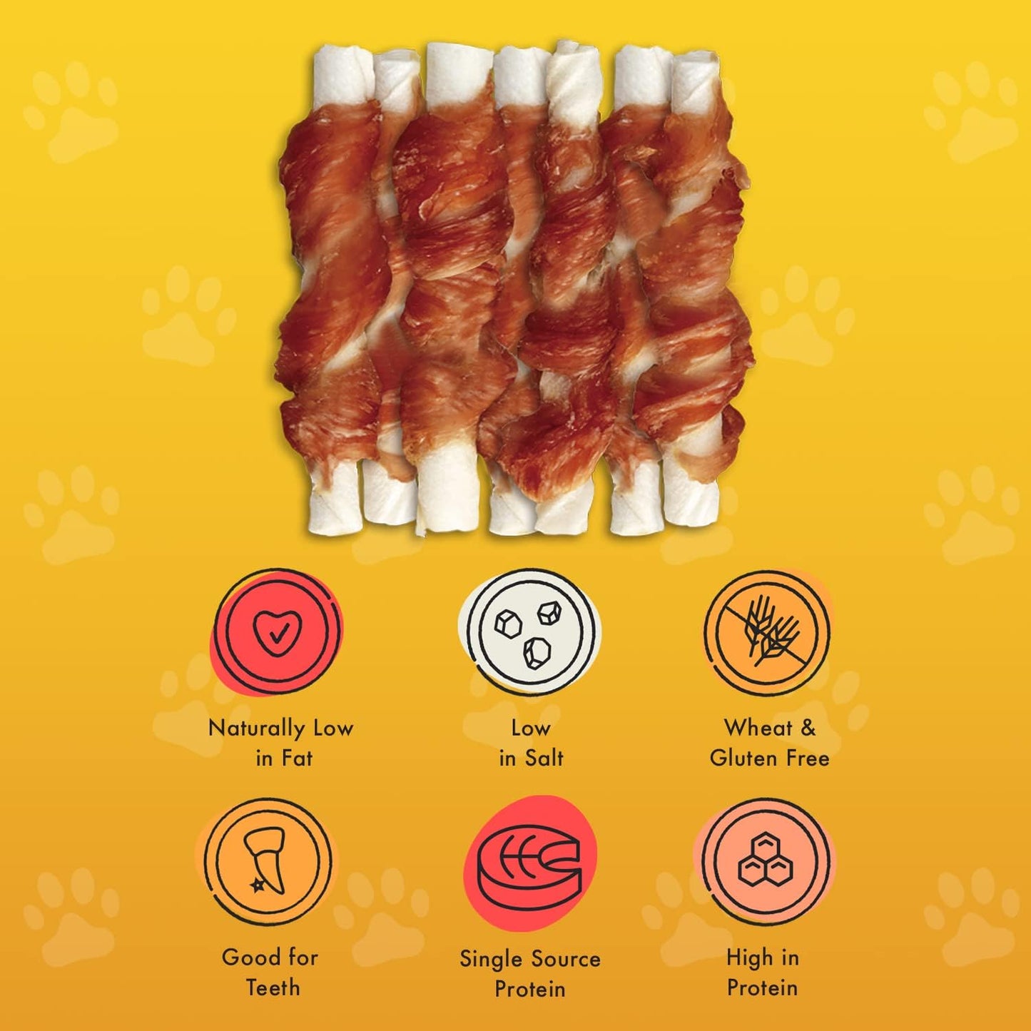 Pet Munchies Duck Twists 80g