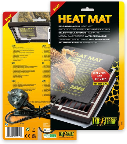 Exo Terra Heat Mat 8w 20 x 15cm
