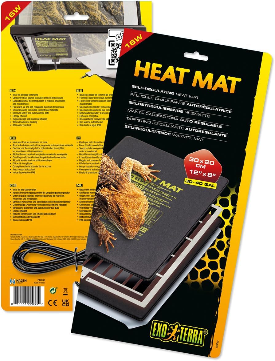 Exo Terra Heat Mat 16w 30 x 20cm