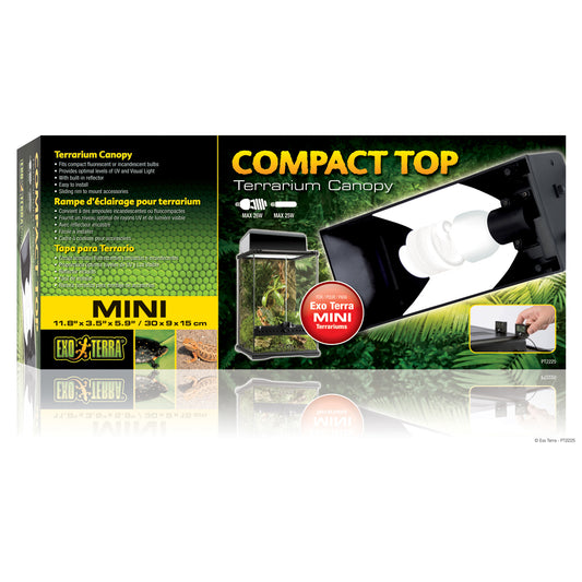 Exo Terra Compact Top Canopy Mini 30 x 9 x 15cm