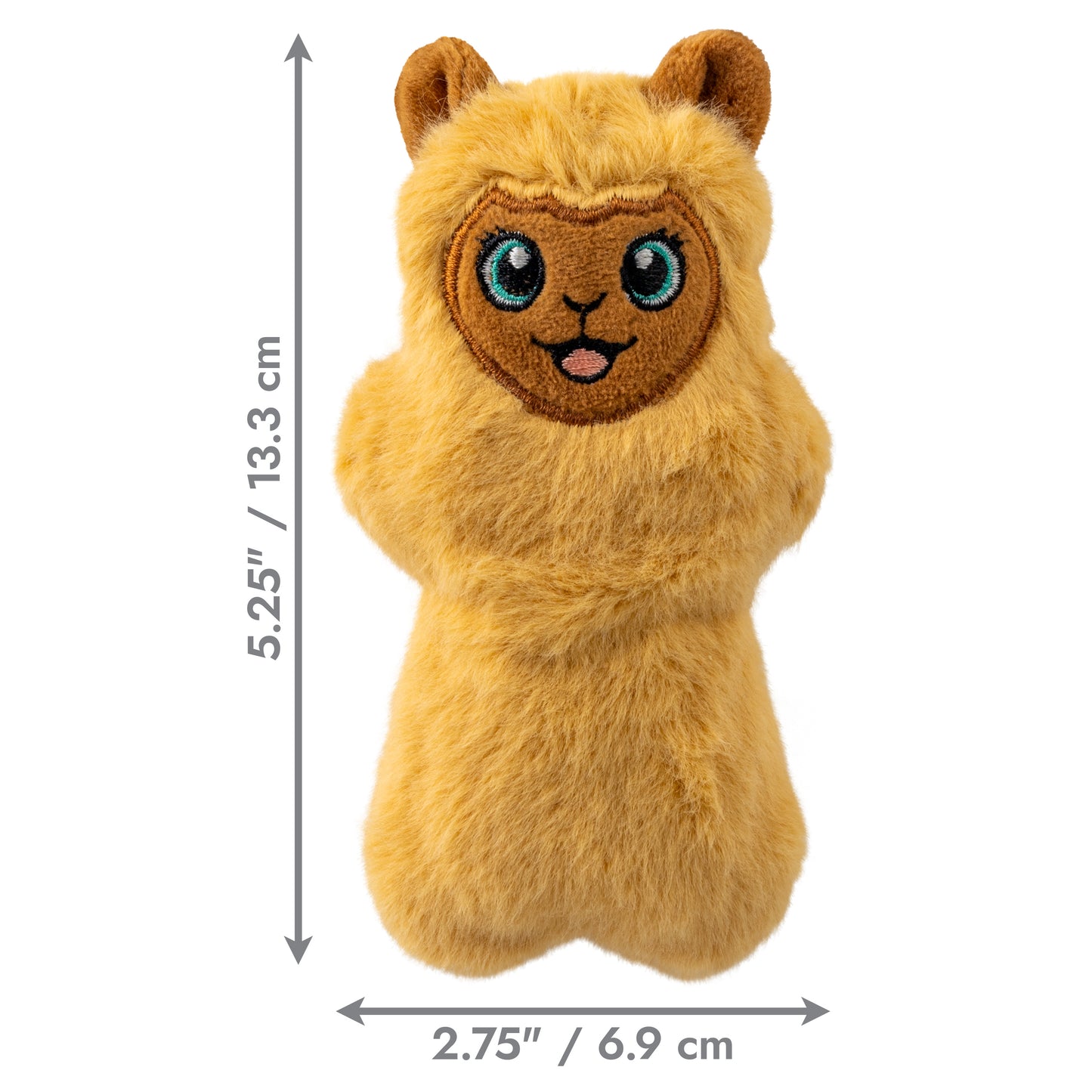 KONG Snuzzles Mini Llama  X-Small Squeaky Dog Toy