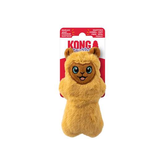 KONG Snuzzles Mini Llama  X-Small Squeaky Dog Toy