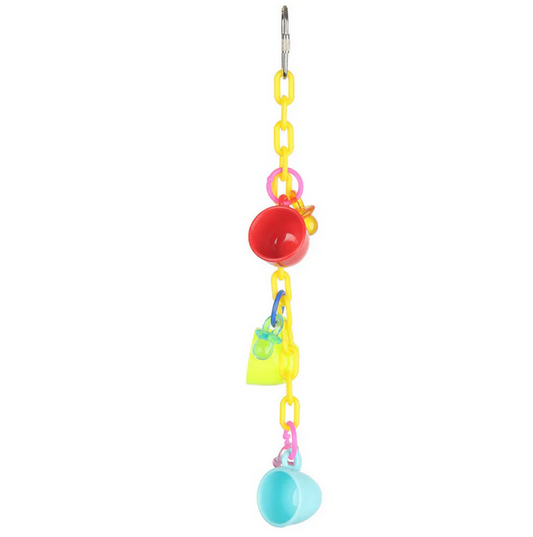 Mini Mug Chain Bird Toy