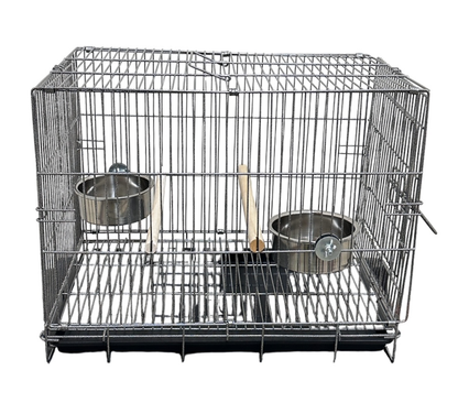 Wundapets Parrot Carrier 19" Antique Black