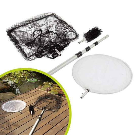 Heissner 3 in 1 Brush/Net Pond Cleaning Kit