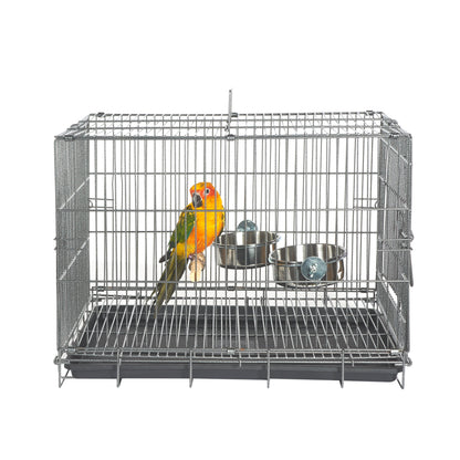 Liberta Parrot Carrier Carrying Cage Antique Black Small