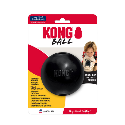 KONG Extreme Ball Large Black 27-41kg