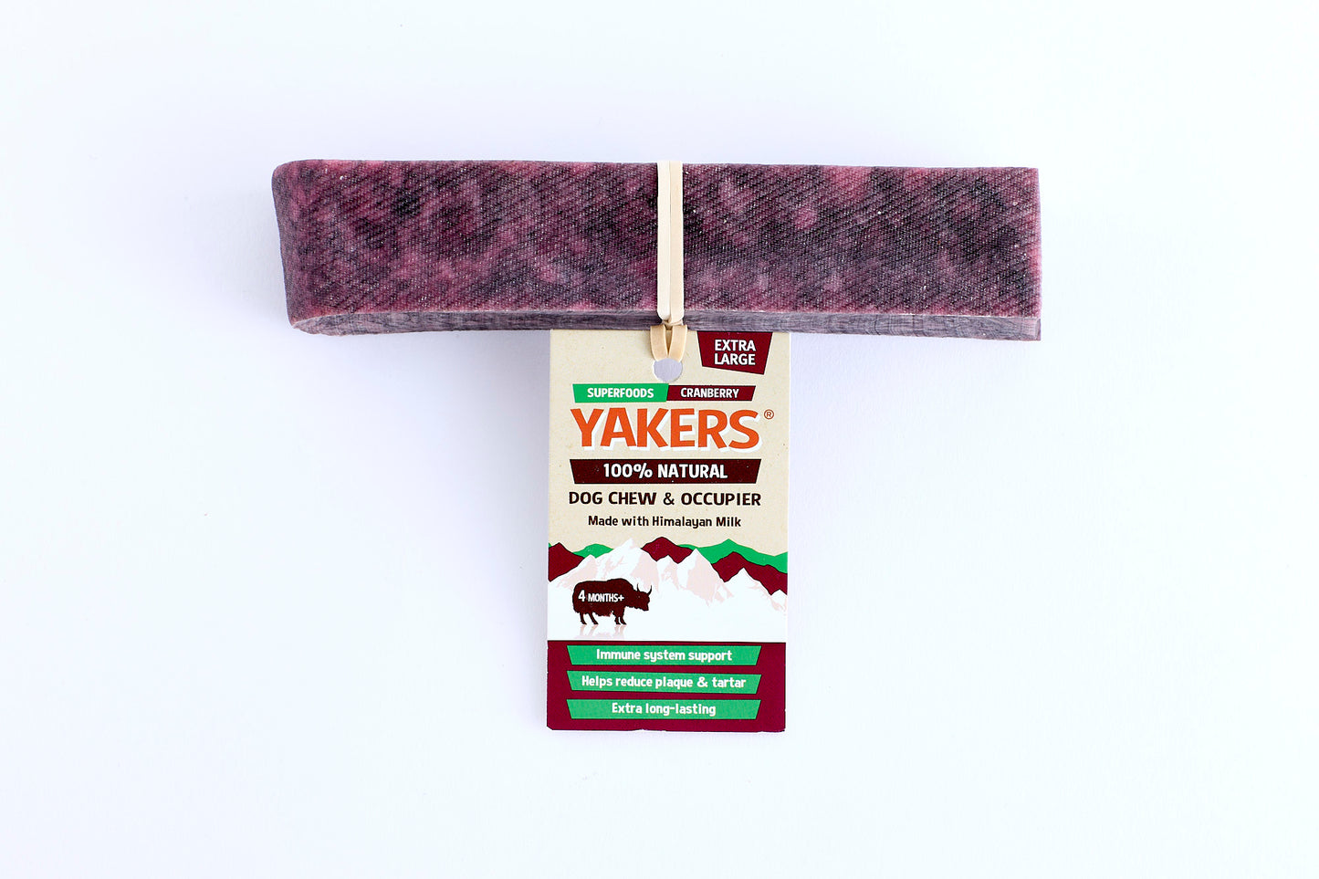 Yakers Chew Cranberry Extra Large