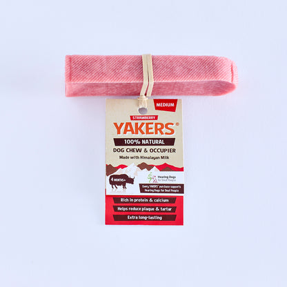 Yakers Strawberry Chew Medium