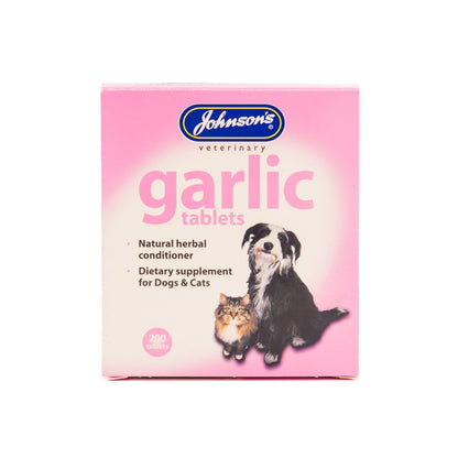 Johnson's Veterinary Garlic Tablets 200 tablets