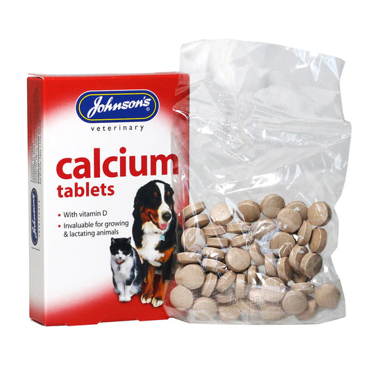 Johnson's Veterinary Calcium Tablets 40 Tablets