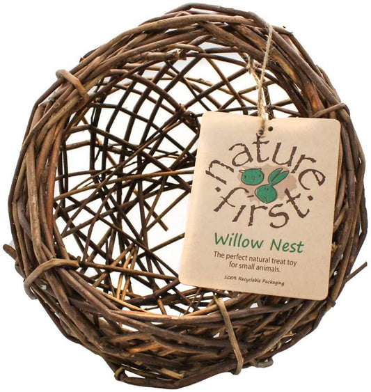 Natures First Willow Nest Natural Small Animal Den