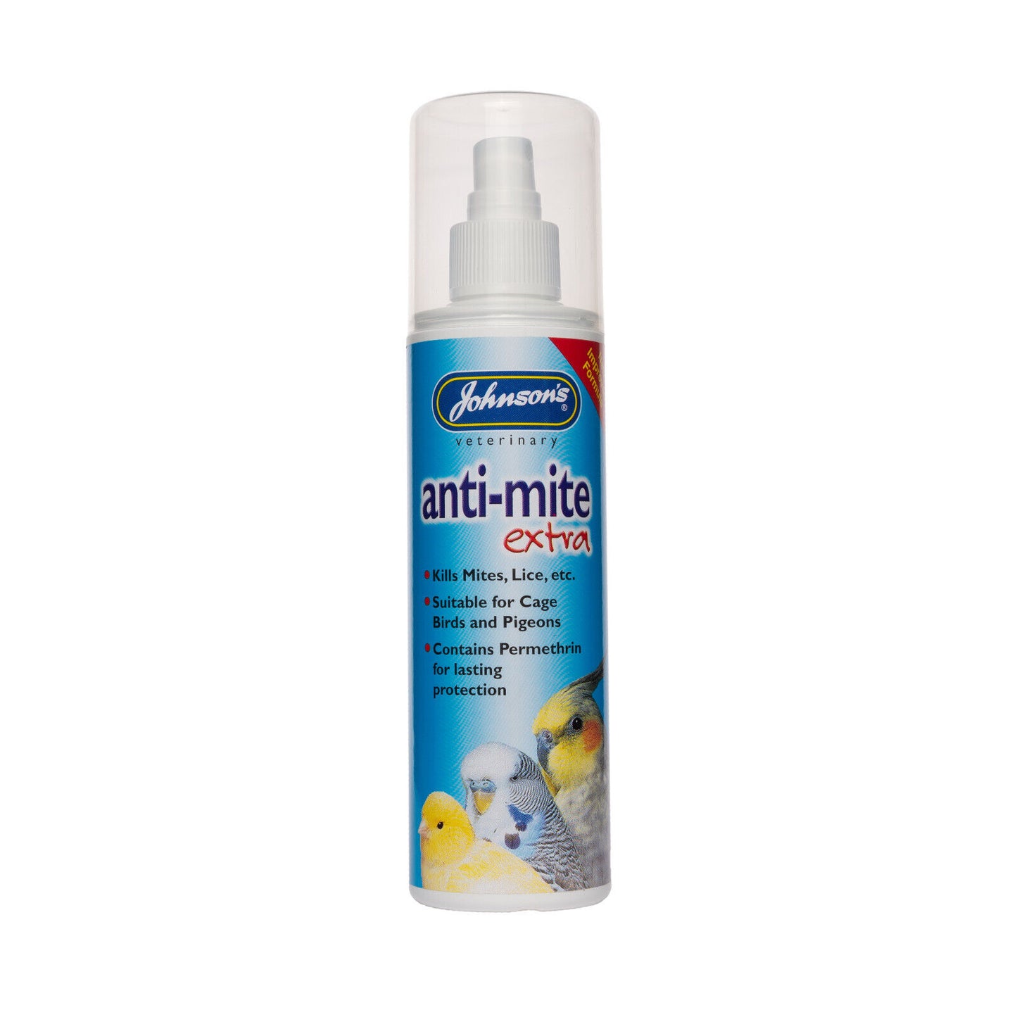 Johnson's Veterinary Anti-Mite Extra Bird Spray 150ml