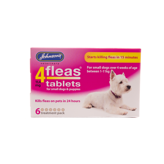 Johnson's Veterinary Small Dogs & Puppies 6 Tablets