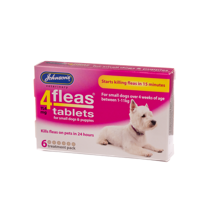Johnson's Veterinary Small Dogs & Puppies 6 Tablets