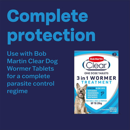 Bob Martin Clear Plus Spot On Small Dogs 2-10kg 3 Pipettes
