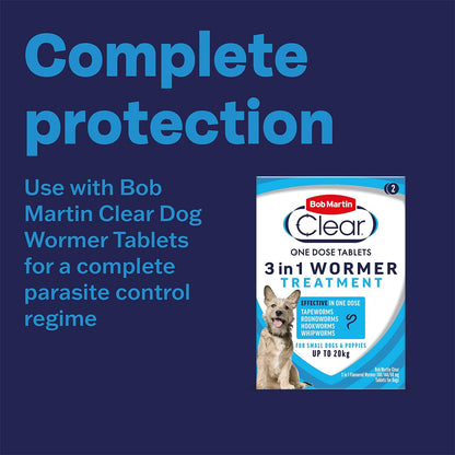 Bob Martin Clear Plus Spot On Medium 10-20kg 3 Pipettes