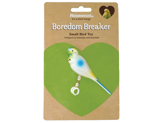 Rosewood Budgie On Spring