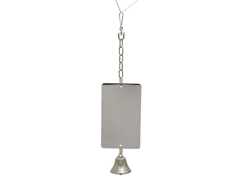 Rosewood Giant Mirror With Bell