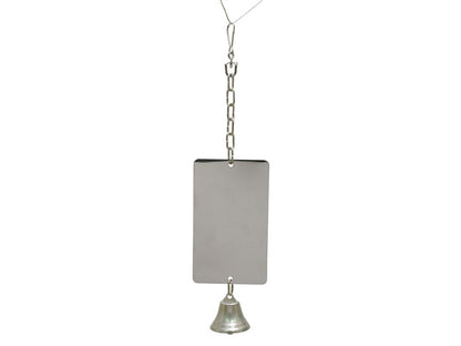 Rosewood Giant Mirror With Bell