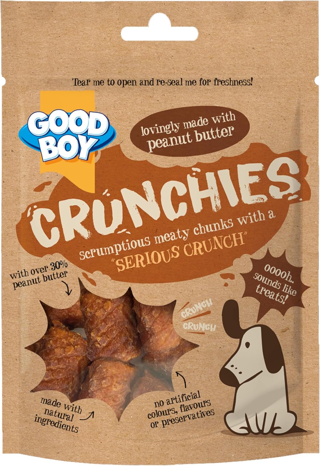 Good Boy Crunchies Peanut Butter 54g