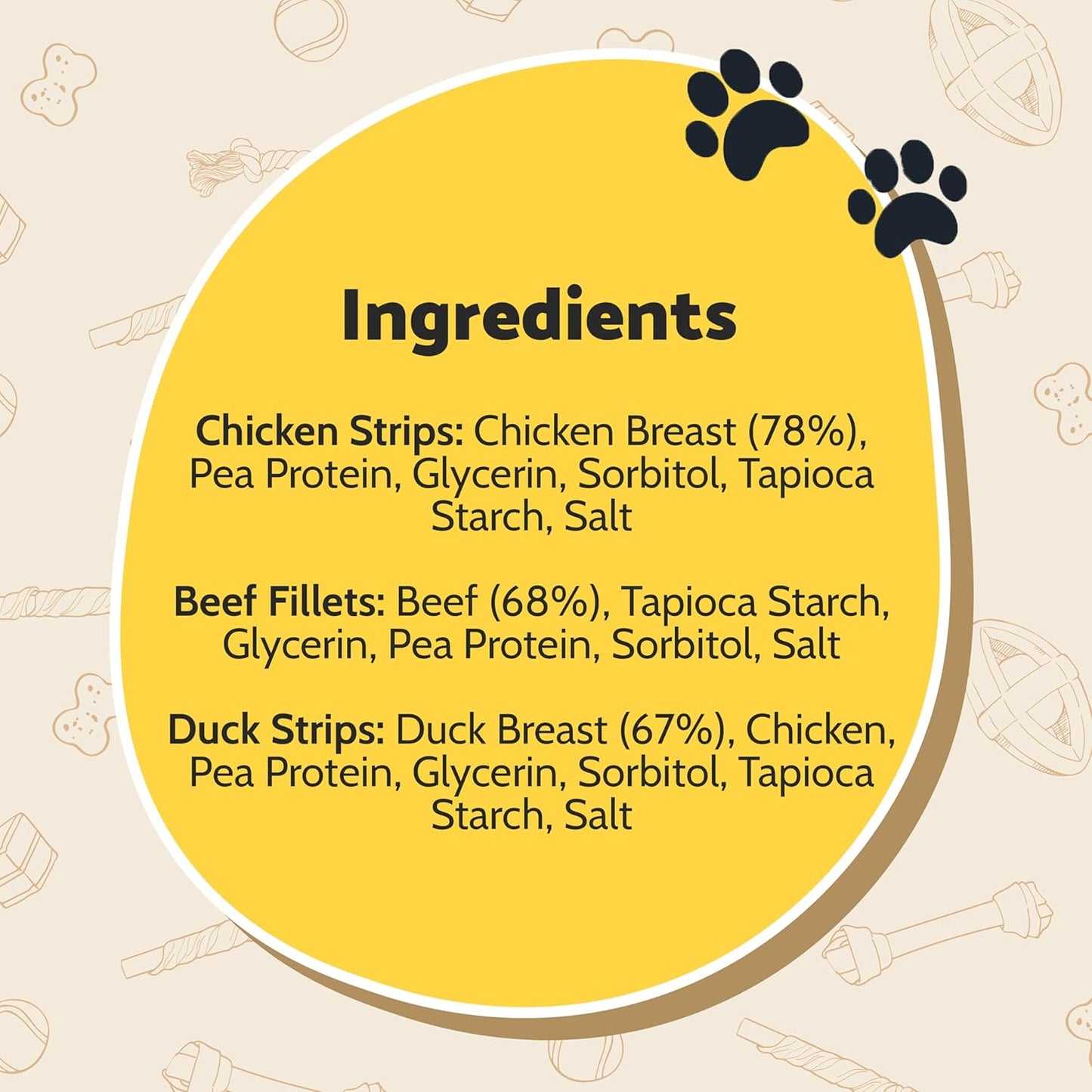 Good Boy Assorted Meaty Strips Value Bag 300g